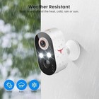 1080p Wireless Security Camera Ai Human Detect Night Vision Wifi