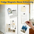 16 Pack Strong Fridge Magnets Heavy Duty Magnetic Push Pins For Refrigerator