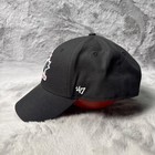 Team Canada Hockey Hat Cap Black Mens 47 Brand Mvp Strap Back Adjustable