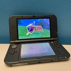 New Nintendo 3ds Xl Metallic Black Bundle W  5 Games   Charger  no Stylus 