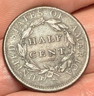 1809 United States  Half Cent -classic Head- Porous Surfaces   25-122 