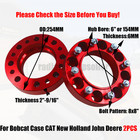 2  Skid Steer 8 Lug Wheel Spacer For Bobcat Case Cat New Holland John Deere 2pcs
