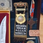 Estate Sale Grandpa s Junk Drawer Lot Silver Copper Coins Jewelry   Vtg Pcs