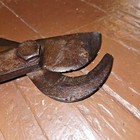 Antique Disston Usa No 4 Lopping Shears 28in Bypass Loppers Forged Wood Handles