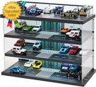 Display Case For Hot Wheels Garage  Matchbox Cars With Led Light 1 64 Scale