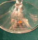 Stuart Crystal Titanic White Star Line Collection 3 Champagne Saucer Sign Stuart
