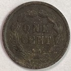 1859 Indian Head Cent Extremely Fine Xf Coin  Corrosion  20087