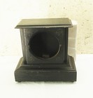 Vtg Antique Waterbury Mantel Mechanical Wind Up Clock Wood Case