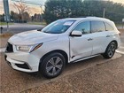 2017 Acura Mdx Awd Salvage Rebuildable Repairable Damaged