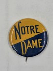 Vintage Notre Dame Fighting Irish Pinback Lot 6 Pcs Early Football Memorabilia