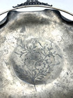 Antique L b  Silverware Co Quadruple Plate Brides Basket Bowl Victorian No Glass