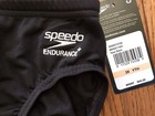 New Speedo Boy s Swimsuit Brief Endurance  Solid Youth 28 Speedo Black  g3-10 