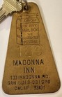 Madonna Inn 100 Madonna Rd   San Luis Obispo  Ca 93401 Brass Hotel Room Key  189