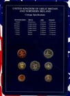Coin Sets Of All Nations Great Britain Unc 1    1 2 5 10 20 50p 1985