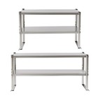 Stainless Steel Work Table Food Prep Shelf Station Commercial Kitchen Restaurant