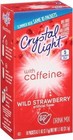 Crystal Light On The Go Wild Strawberry With Caffeine Drink Mix Packets