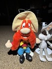 Vintage Looney Tunes Yosemite Sam Bugs Bunny Sylvester Tweety Plush