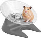 Silent Running Exercise Wheel For Hamsters And Small Pets - Flying Saucer Design