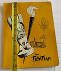 Vintage Menu The Tahitian Polynesian-themed Restaurant   Tiki Bar Luncheon Menu