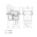 Rectangular Rocker Switch 4 6 Pin 2 3 Position Led Illuminated On Off Kcd4