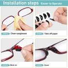 10 Pairs Clear Silicone Anti   slip Eyeglasses Nose Pads Eyewear Accessories