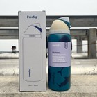 Limited Edition Owala Shark Freesip Water Bottle 32oz Gift New