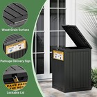 Package Delivery Box For Outside With Sign Secure Lockable Waterproof Package
