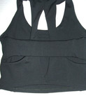 Five The Label Dancewear Tank Bra Top Women Teen Girl Xxs Black