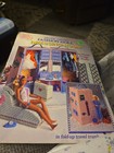 Fashion Doll Dressing Room Set Plastic Canvas Pattern Book    