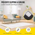 Alien Grip Rug Gripper Carpet Tape - 12pcs  4x4 In  Anti-slip Hardwood  Tile Flo