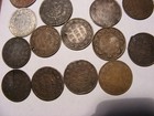 Canada Old Copper Pennies And Pre-confederation Tokens  31 In Total  Well Worn