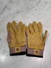 Petzl Cordex Lightweight Leather Belay Rappel Gloves In Tan Size Xs Unisex New