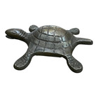 1900 s Old Vintage Antique Brass Fine Engraved Turtle Very Rare Statue   Figure