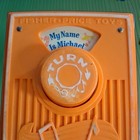 Fisher Price 1969 1974 Wind-up Pocket Radio Music Boxes Vtg 764 And 759 Set Of 2