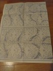 Vintage 1970 Map Of The Heavens Star Charts National Geographic 