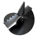 12  Stump Planer Auger For 2  Hex Drive