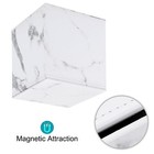 Tissue Box Cover tissue Box Cover Square marble Stripes  Tissue Box Holder For B