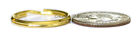 Lot Of 100 Pcs Key Chain Split Ring 1   24mm    Gold