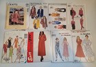 Lot Of 21 Vtg 1980 s Sewing Patterns Mc Call s Simplicity Butterwick Vogue