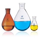 5ml - 2000ml Clear Eggplant Shape Boiling Flask With Standard Outer Joints Ca