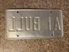 1983 Indiana License Plate Vanity   Ai Bull