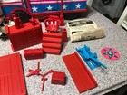 1973 Evel Knievel Scramble Van    Motorcycle   Figure   Many Accessories