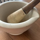 Vintage Antique S  Maw Son   Thompson Mortar And Pestle