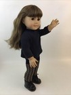 Pleasant Company American Girl 18  Doll With Ag Clothing Brown Hair Eyes Teeth