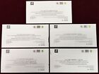 Pftn  wj2023 1-5 Diplomatic Envelope Set 5pcs