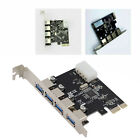 Pci-e Express To 4 Port Usb 3 0 Expansion Card Adapter 1 To 4 Pcie Splitter Usa
