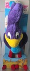 1986 Mighty Star Warner Bros Toy Road Runner Plush Wired Poseable 12    Nib Vtg 