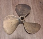 Vintage 3 Blade Solid Brass Federal Equi-poise Boat Propeller 16658 Dyn Balanced