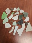Genuine Surf-tumbled Sea Glass Smooth Obx        You ll Love This Lot - 25 Beauties 