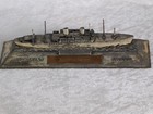 Wwii Us Navy Ss President Wilson Liberty Ship Silver Trophy Ship Model Award